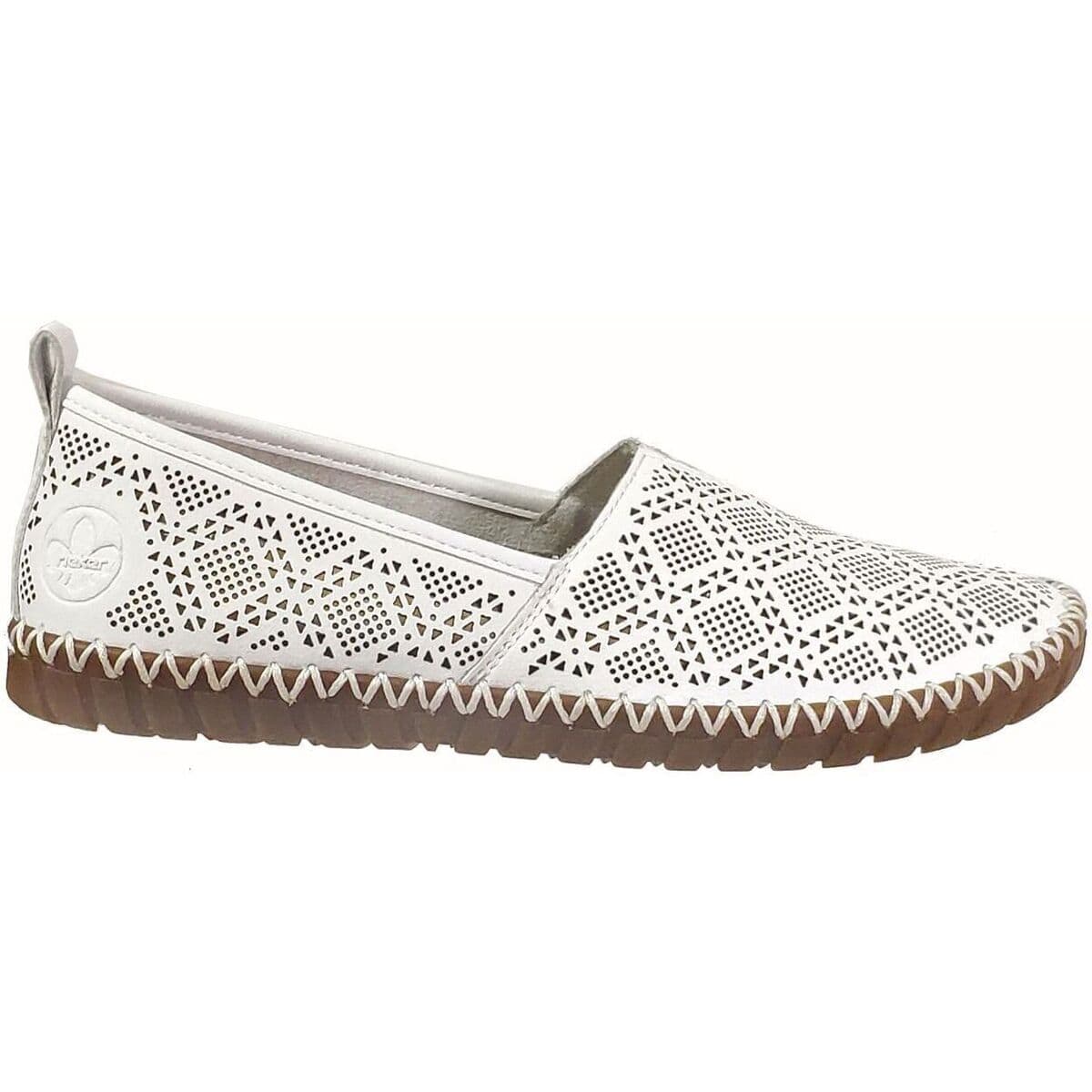 Women's Loafers Rieker White