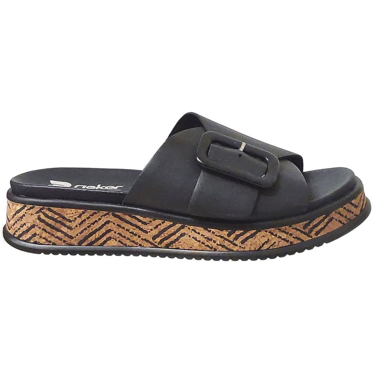 Women's Mules Rieker Black
