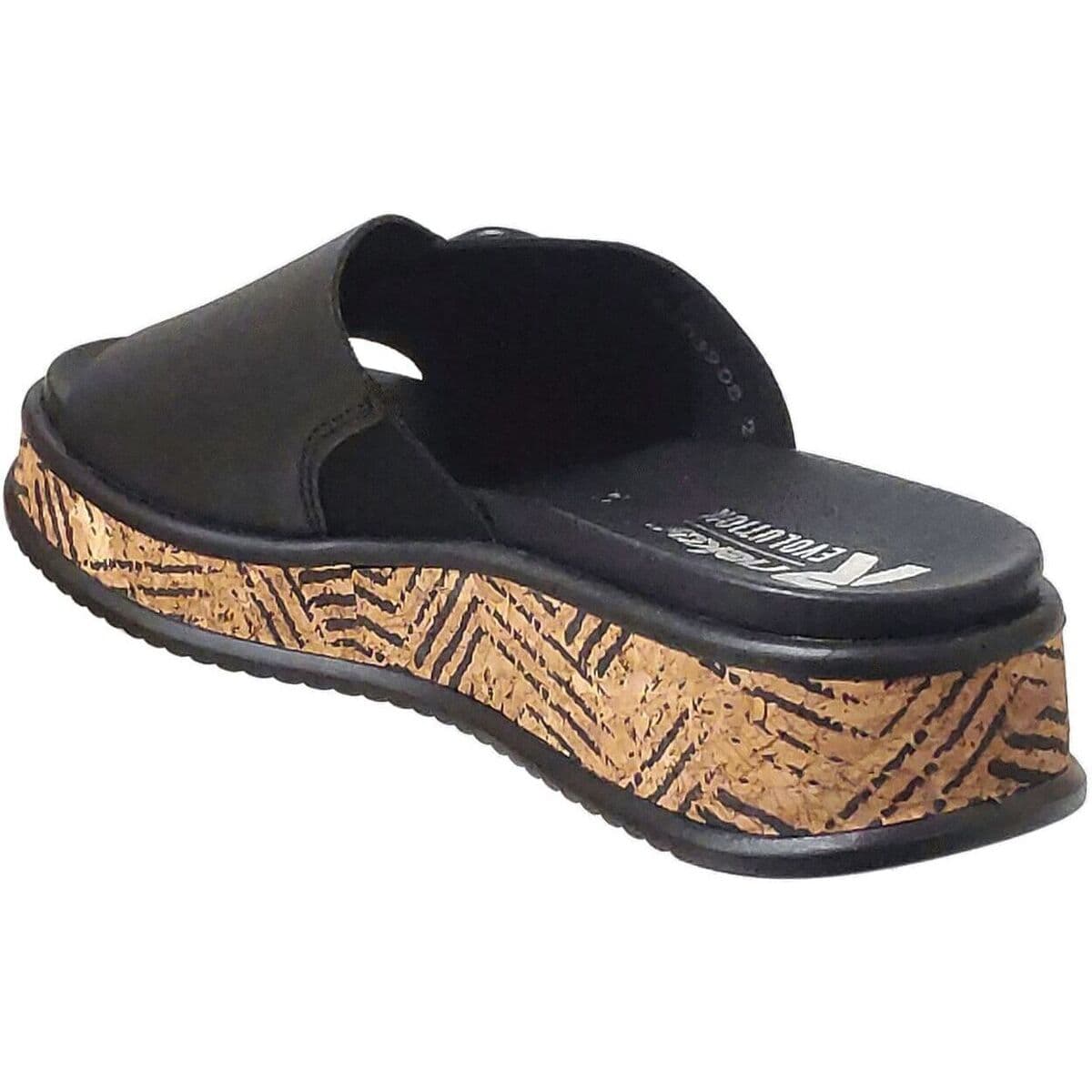 Women's Mules Rieker Black