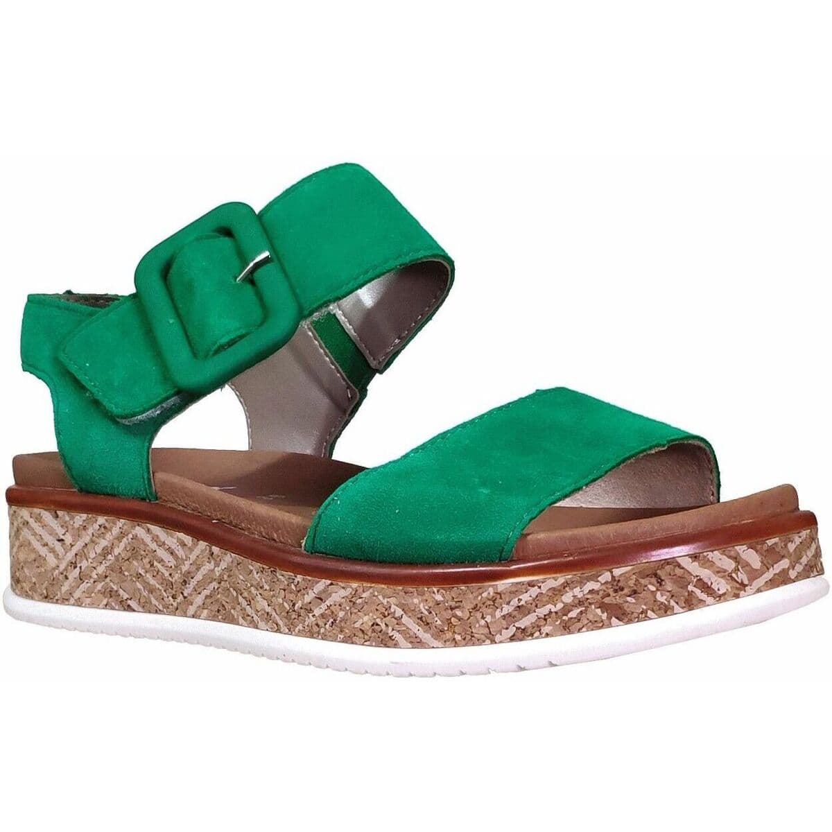 Women's Platforms Rieker Green