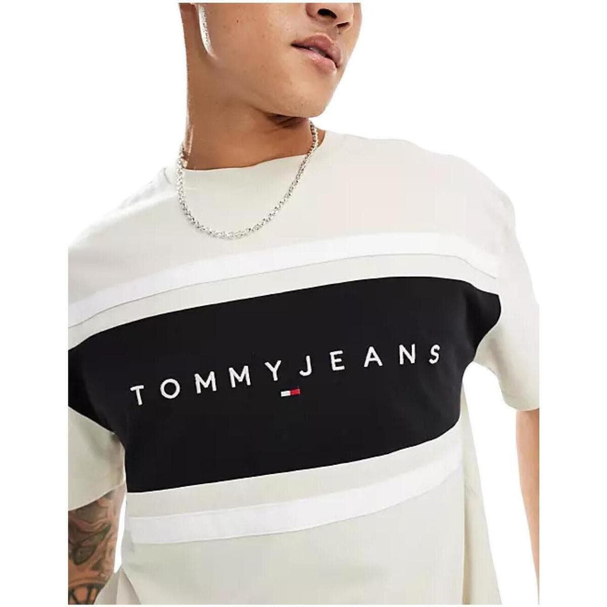 Men's T-Shirts Tommy Hilfiger Beige