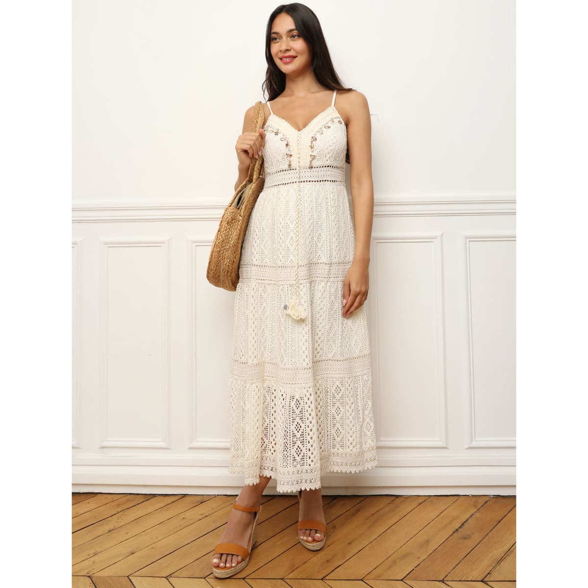 Women's Dresses La Modeuse Beige