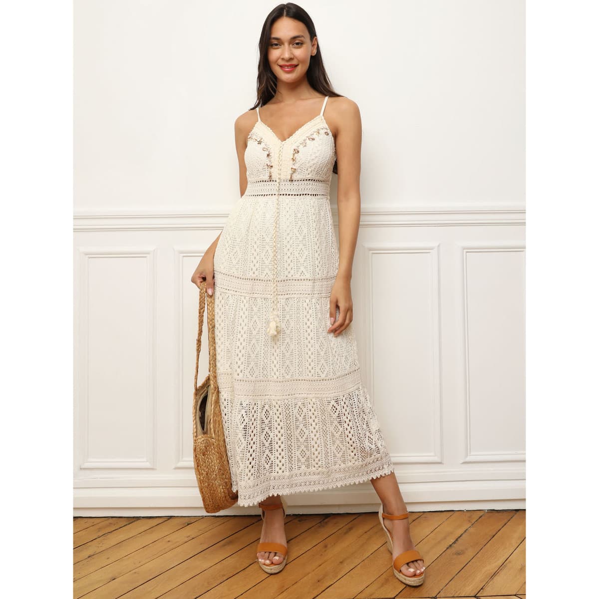 Women's Dresses La Modeuse Beige