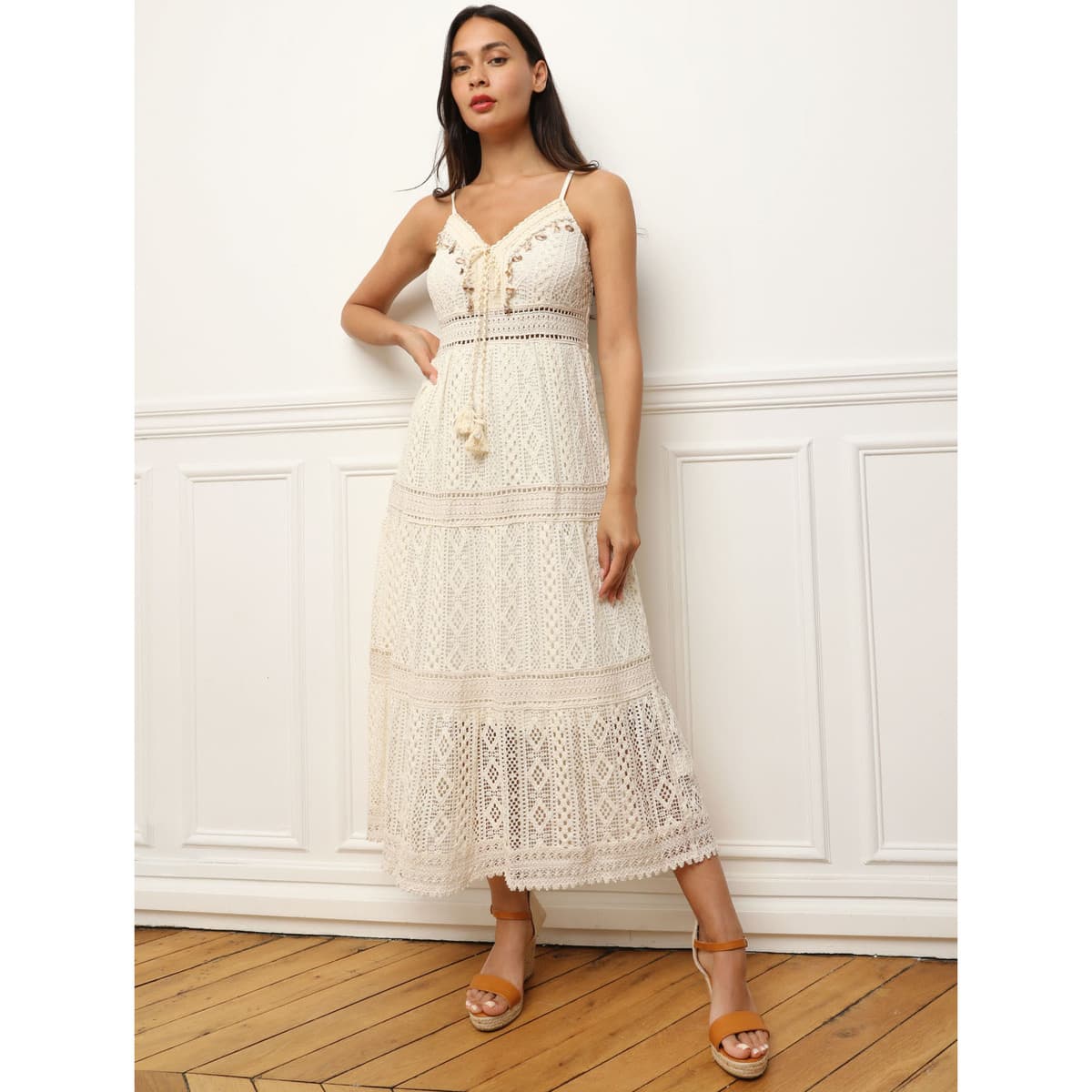 Women's Dresses La Modeuse Beige