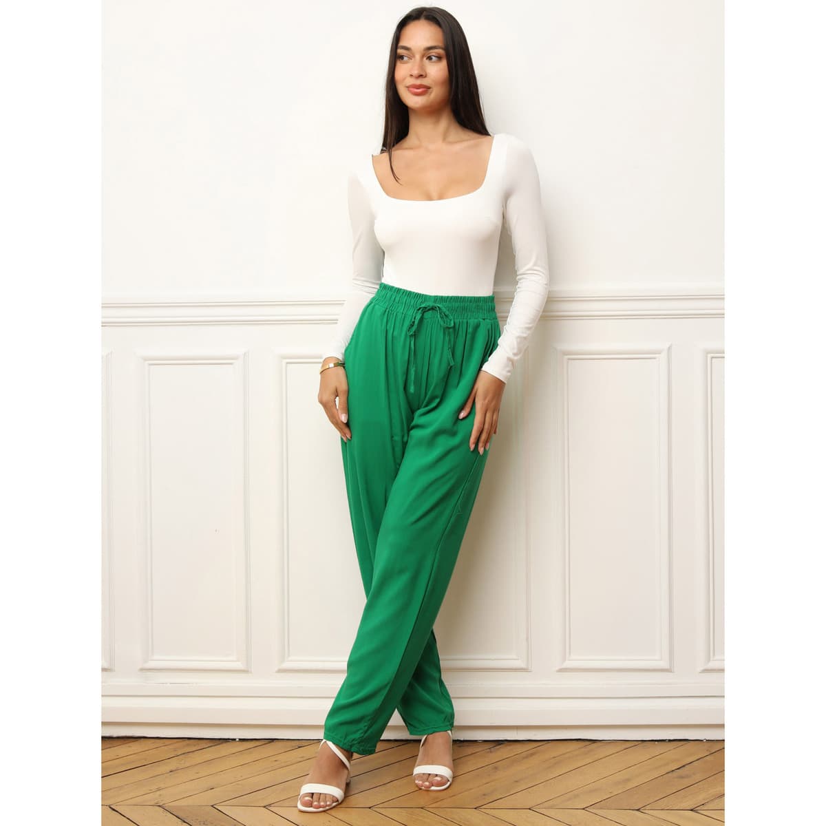 Women's Pants La Modeuse Green