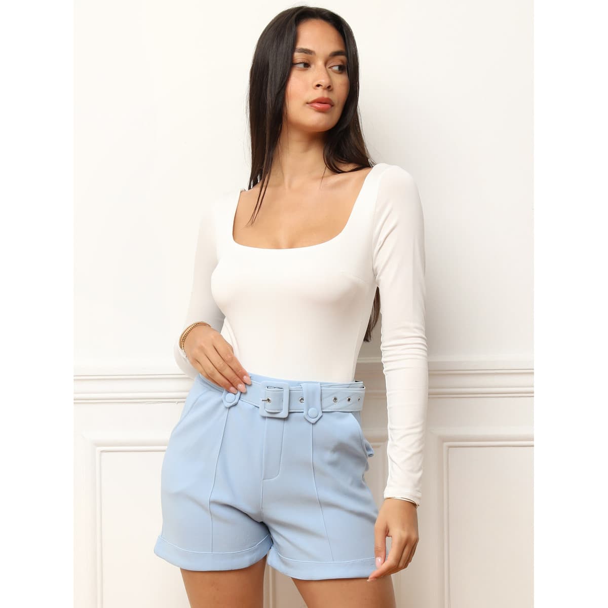 Women's Shorts La Modeuse Blue