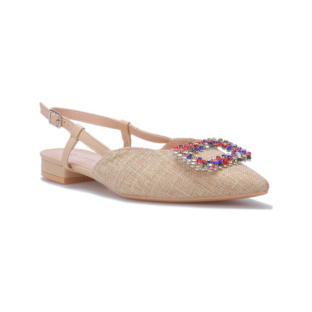 Women's Ballet Flats La Modeuse Beige