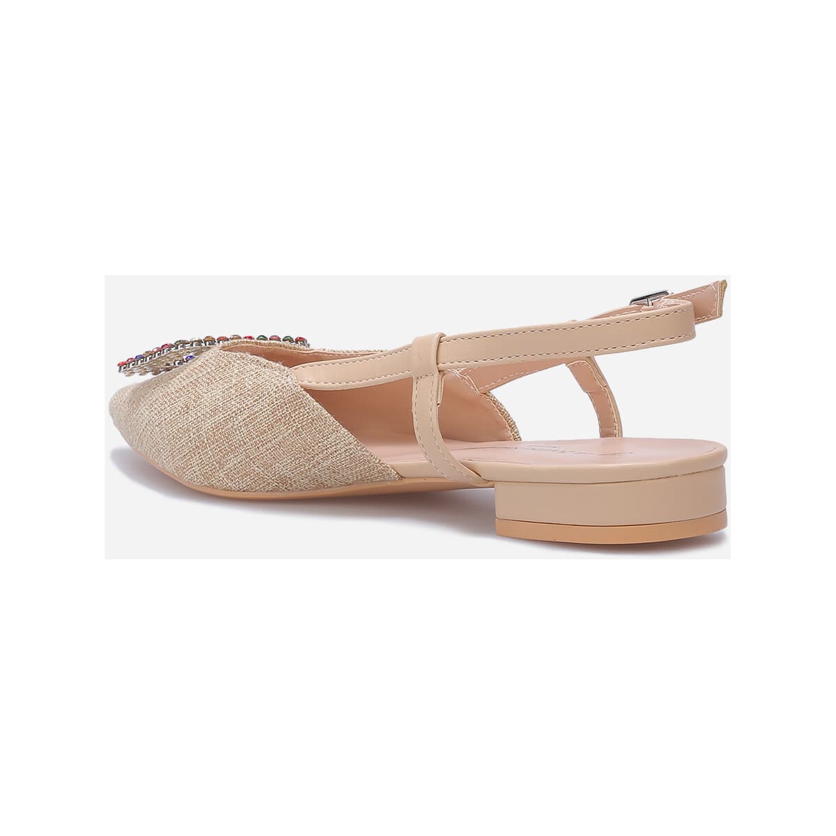 Women's Ballet Flats La Modeuse Beige