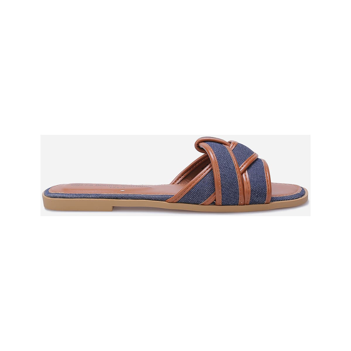 Women's Flip Flops La Modeuse Blue