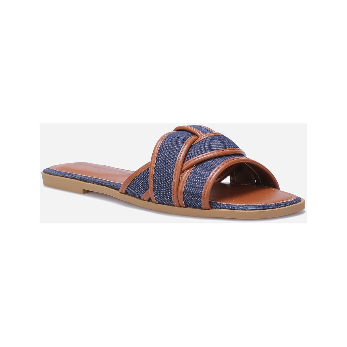 Women's Flip Flops La Modeuse Blue