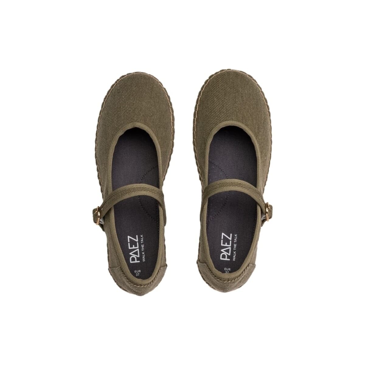 Women's Ballet Flats Paez Green