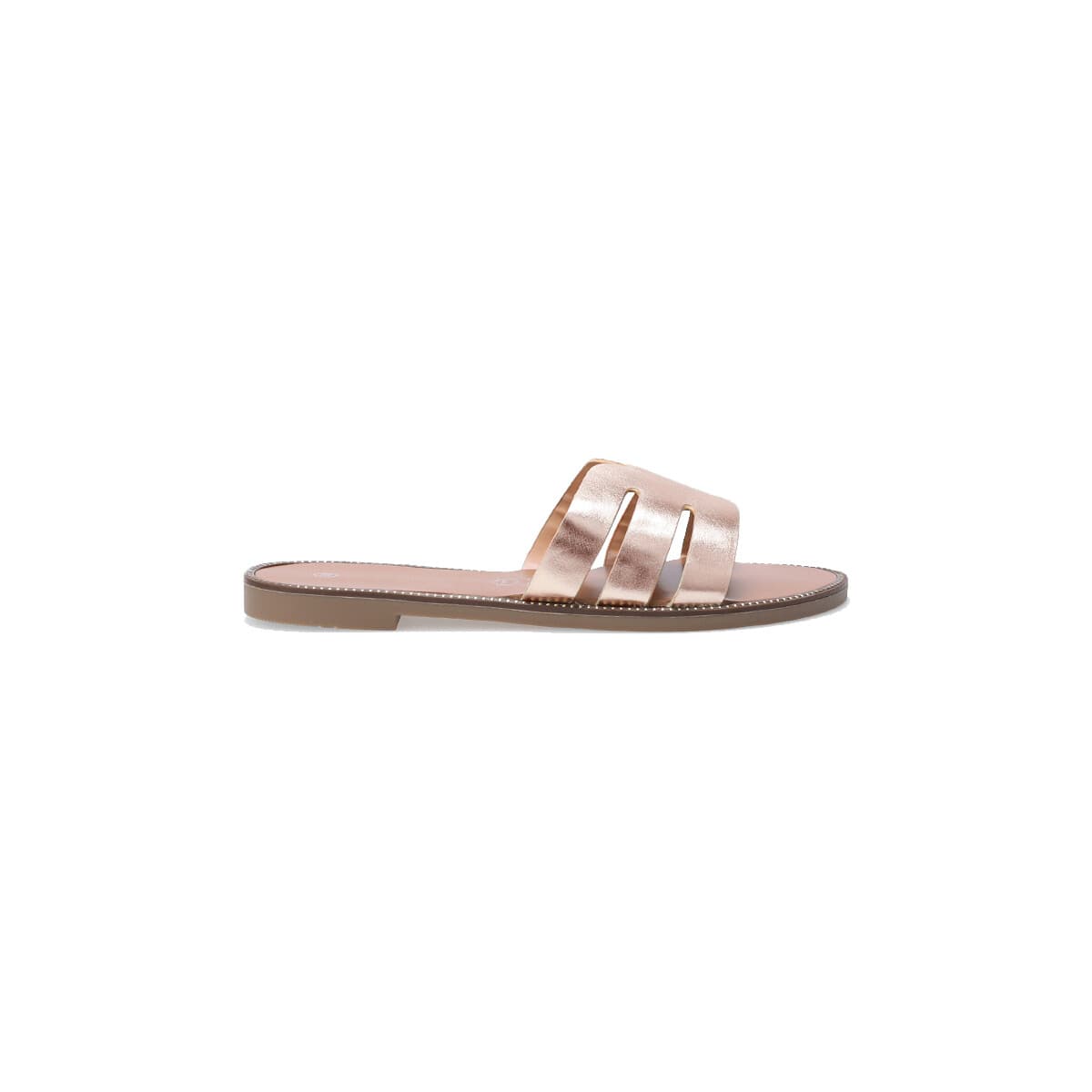 Women's Flip Flops La Modeuse Gold
