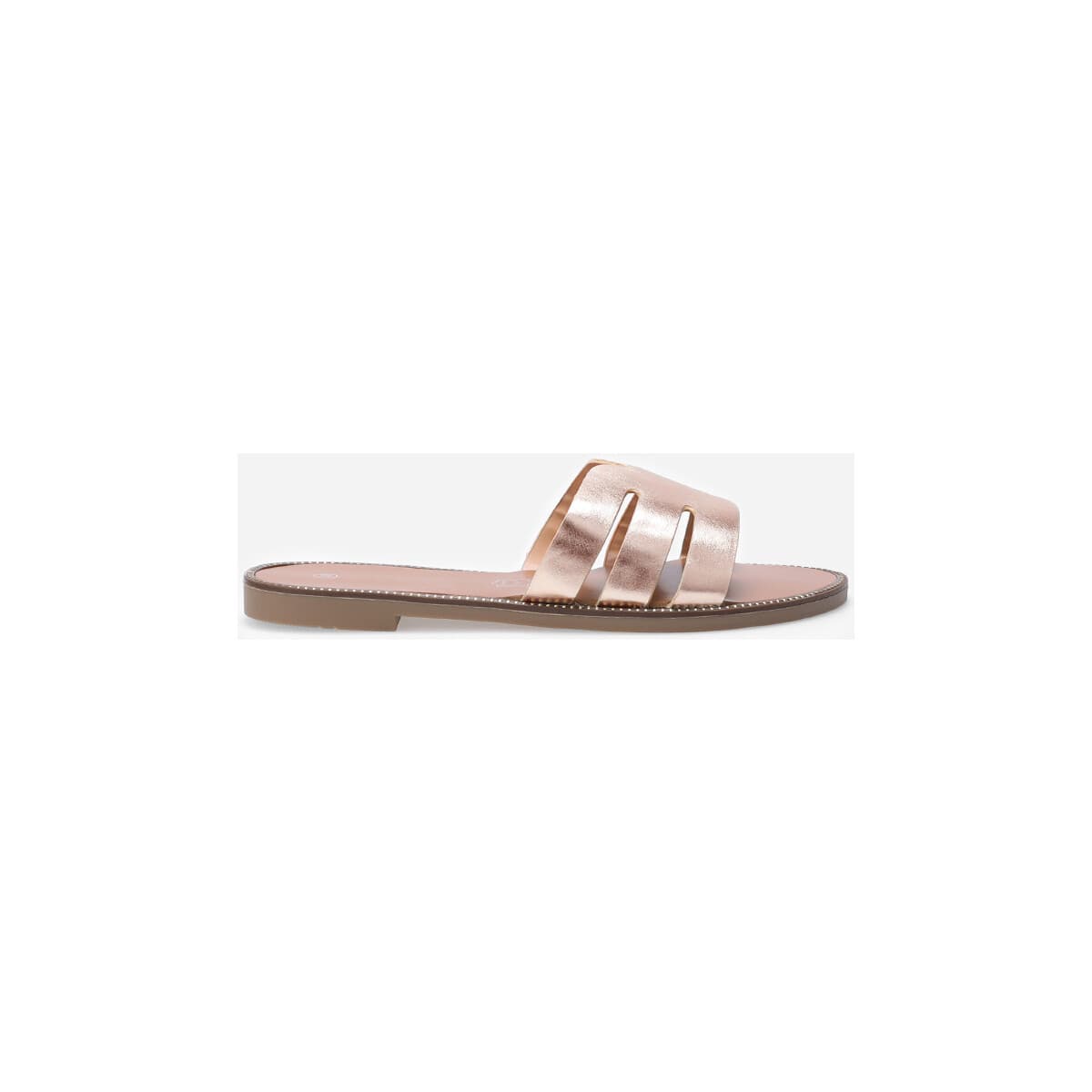 Women's Flip Flops La Modeuse Gold