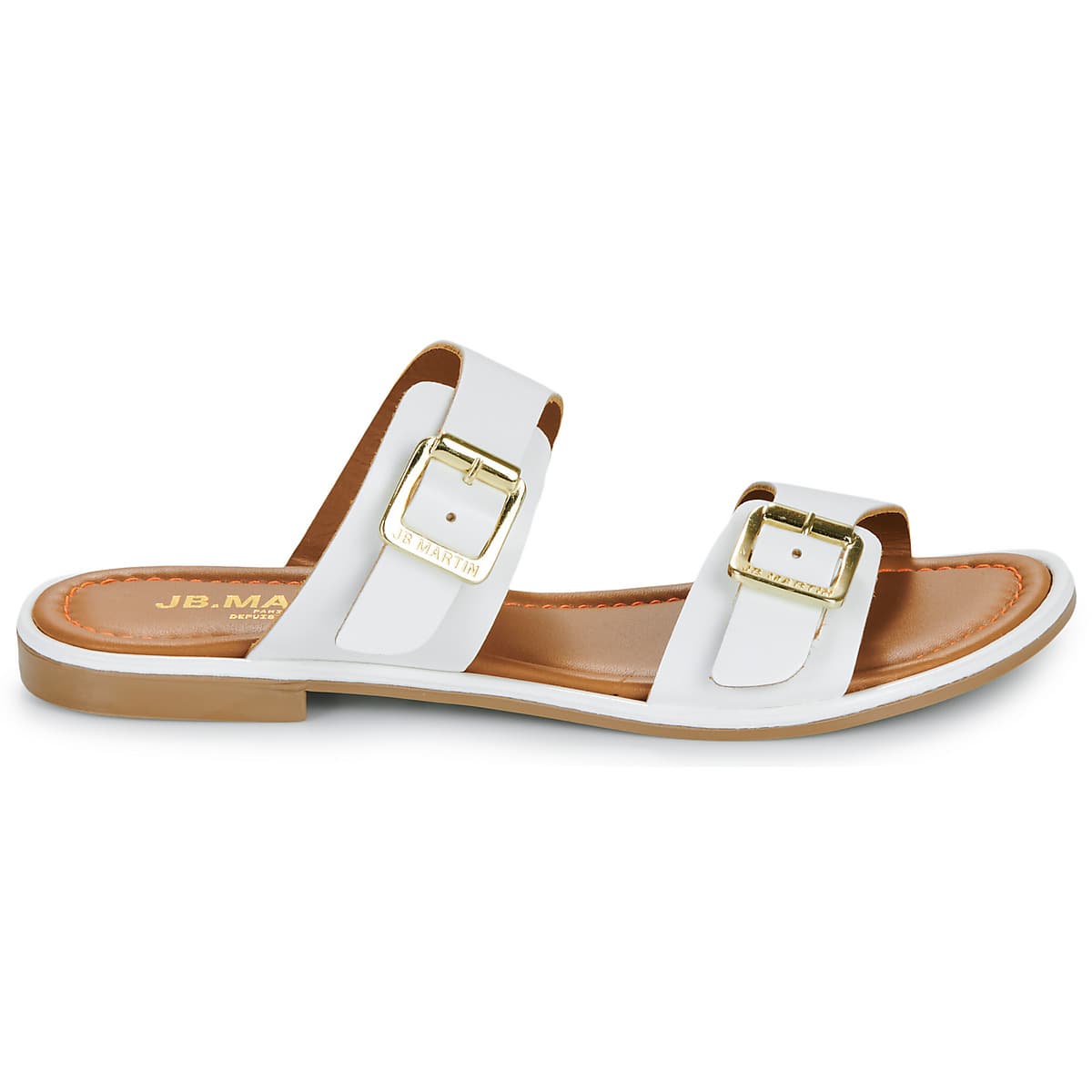 Women's Mules JB Martin White