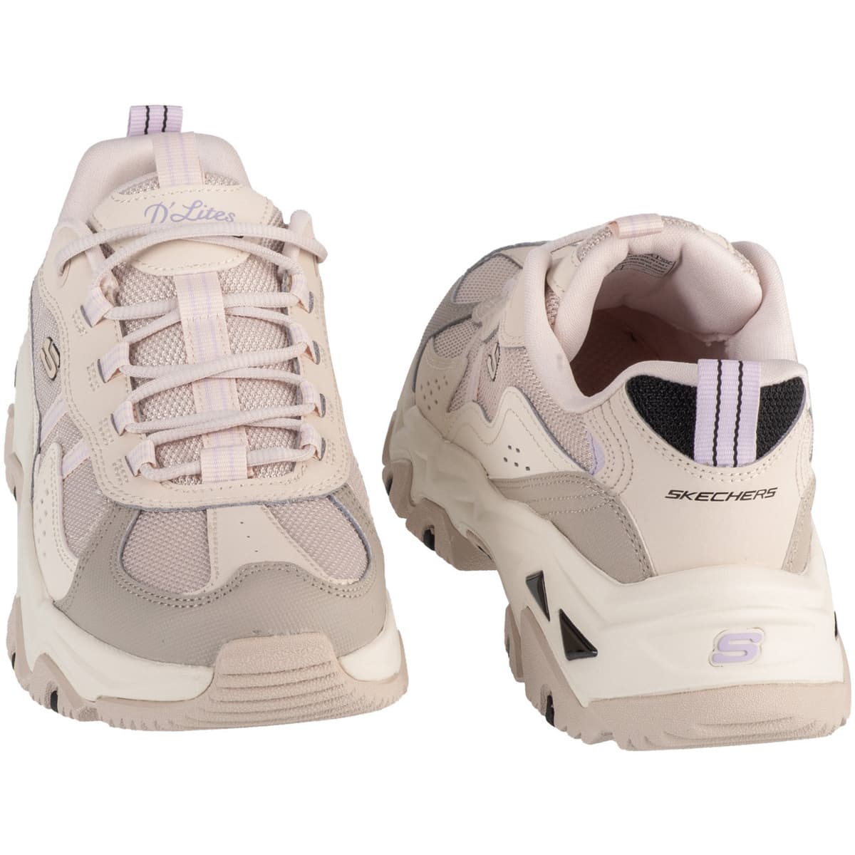 Women's Gym Shoes Skechers Beige