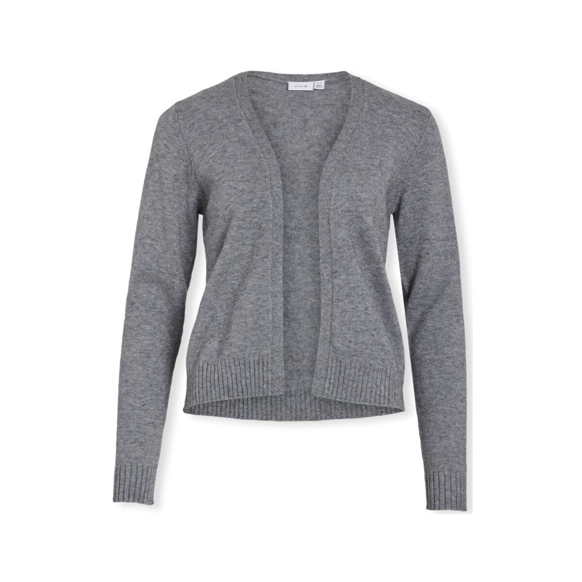 Παλτό Vila Noos Ril Short - Medium Grey Melange