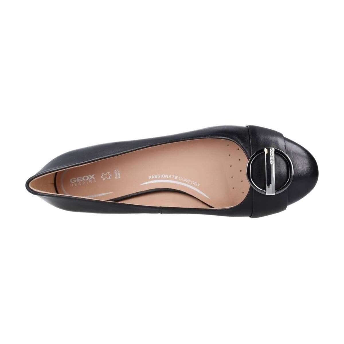Women's Ballet Flats Geox Black