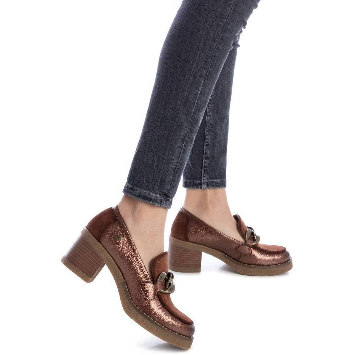 Women's Dress Shoes Xti Gold