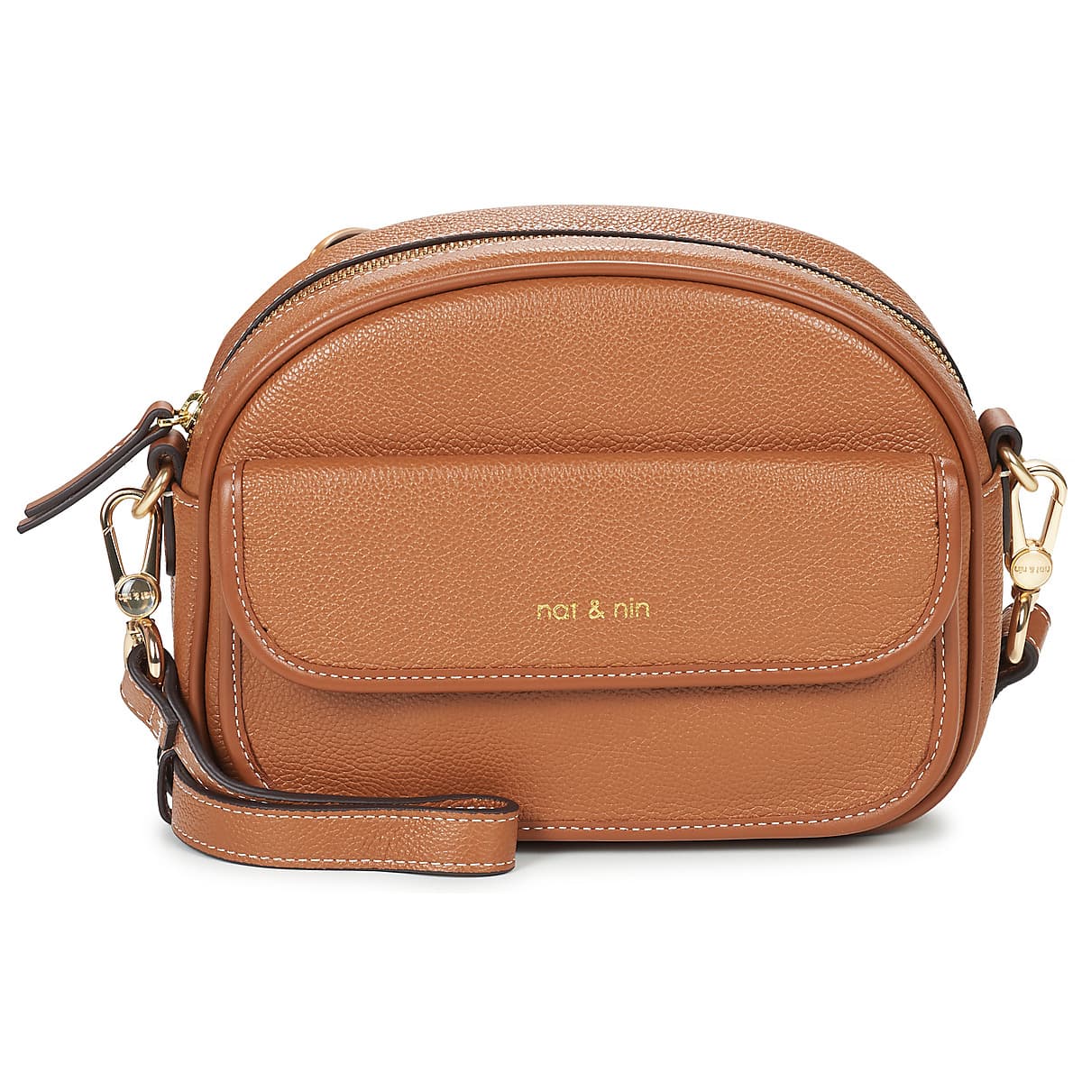 Women's Shoulder Bags Nat et Nin Brown