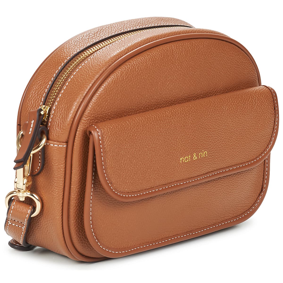 Women's Shoulder Bags Nat et Nin Brown