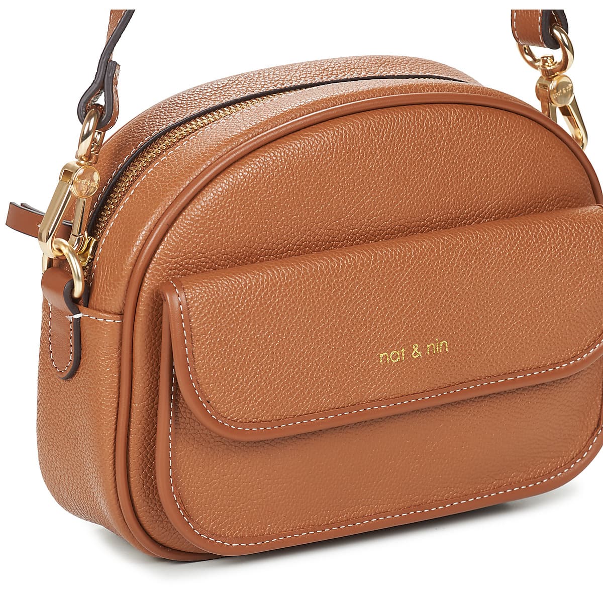 Women's Shoulder Bags Nat et Nin Brown