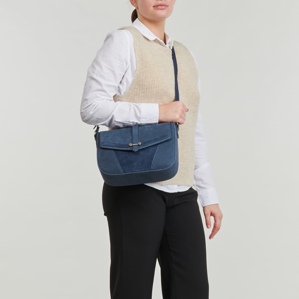Women's Shoulder Bags Nat et Nin Blue
