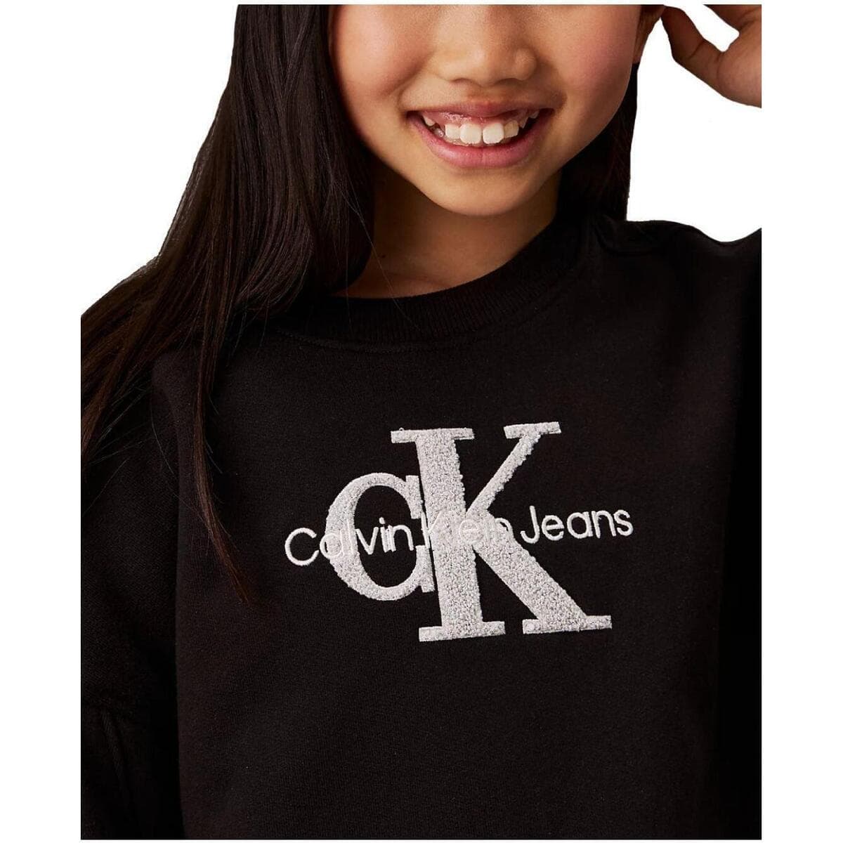 Girls' T-Shirts Calvin Klein Black