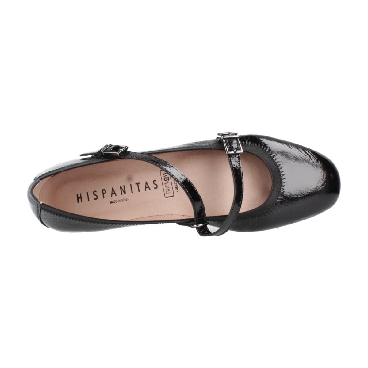 Women's Ballet Flats Hispanitas Black