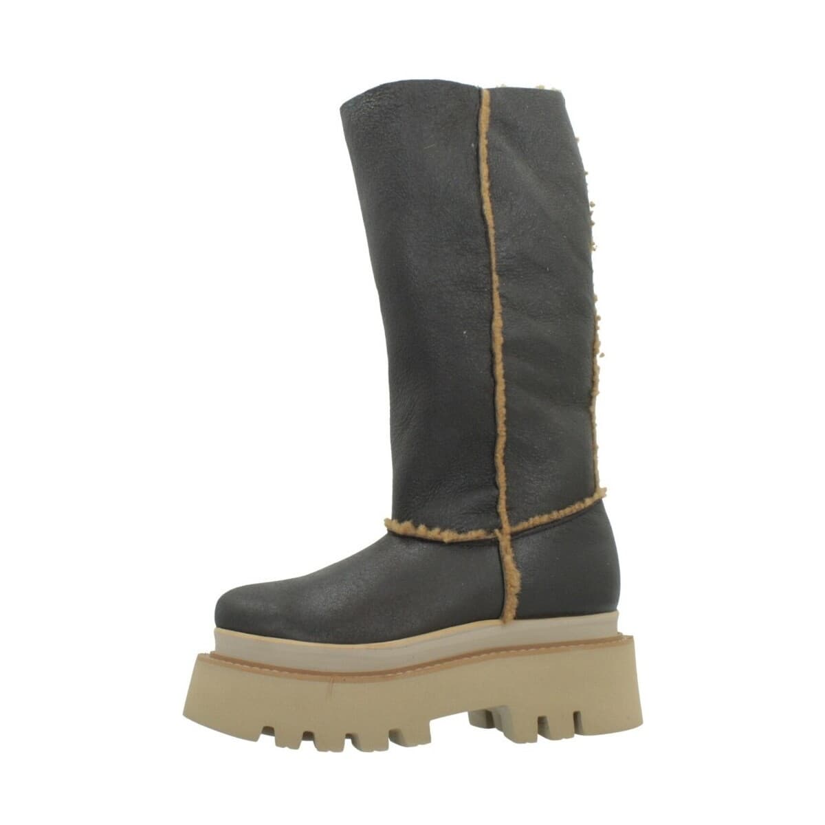Women's Boots Yellow Brown