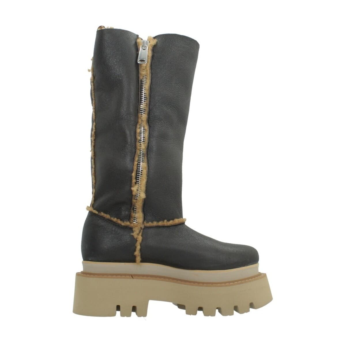 Women's Boots Yellow Brown