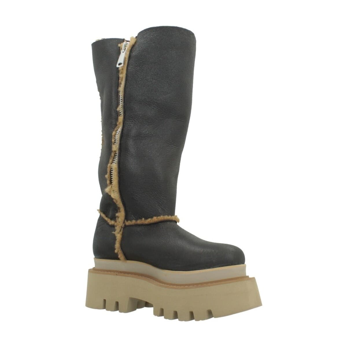 Women's Boots Yellow Brown