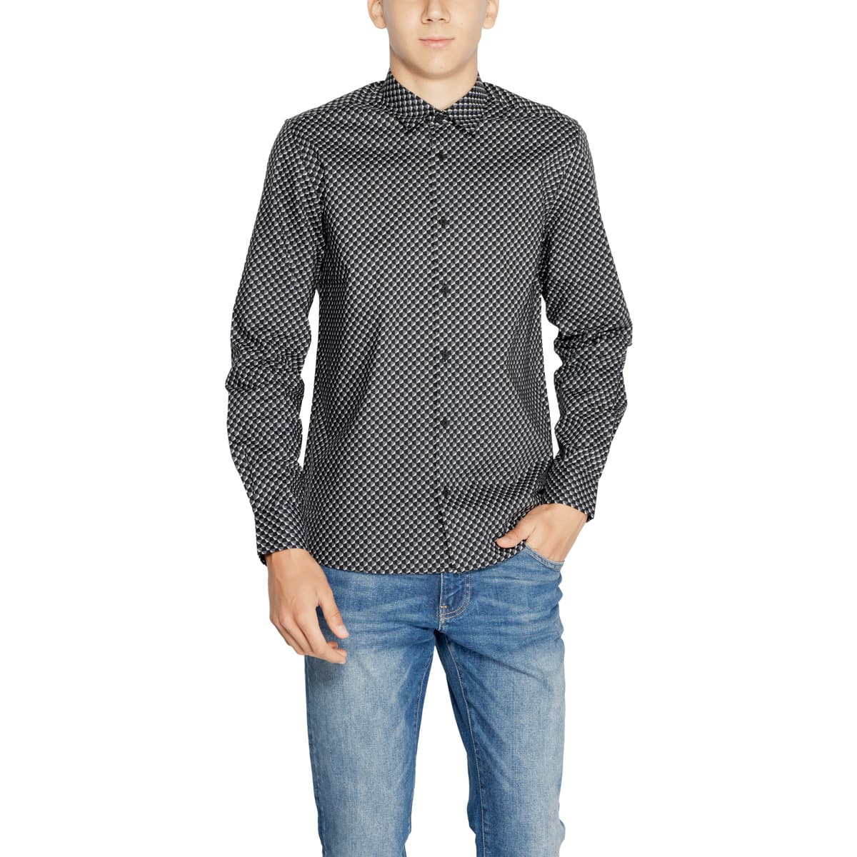 Men's Shirts Antony Morato Gray