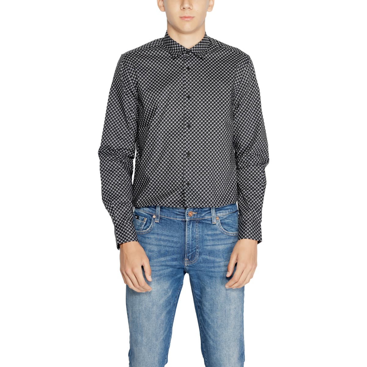 Men's Shirts Antony Morato Gray