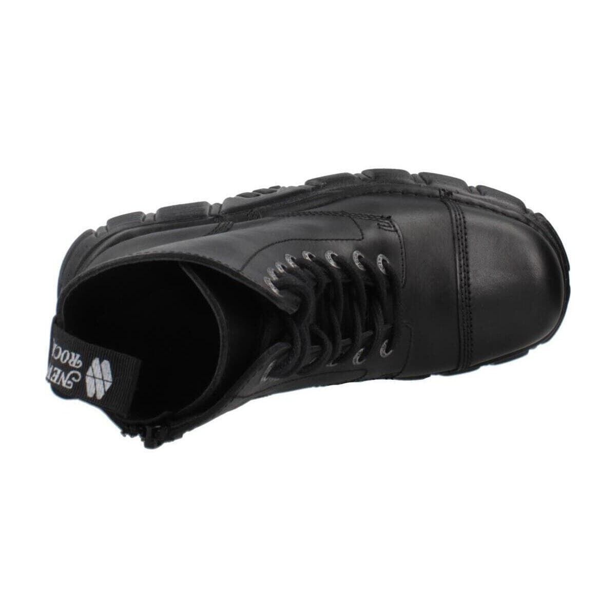 Women's Ankle Boots New Rock Black