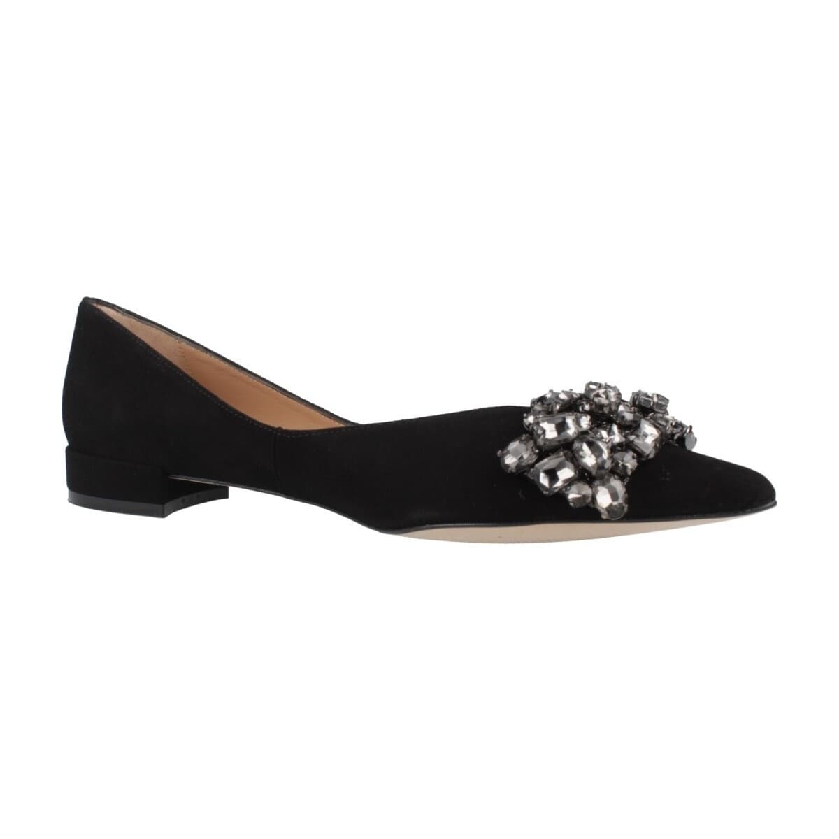 Women's Ballet Flats Miuxa Black