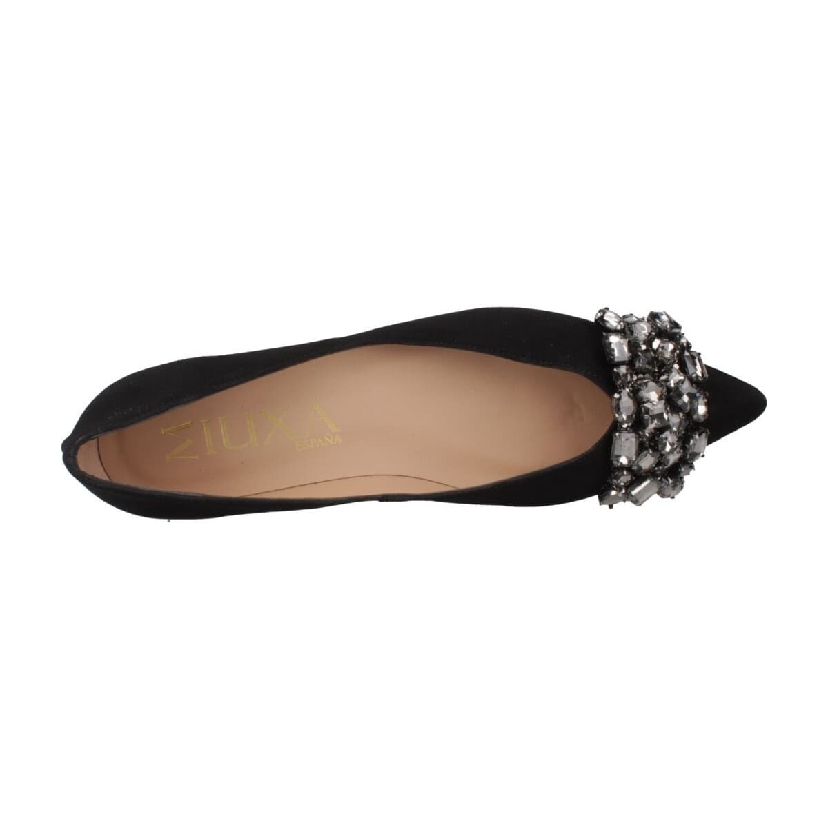 Women's Ballet Flats Miuxa Black