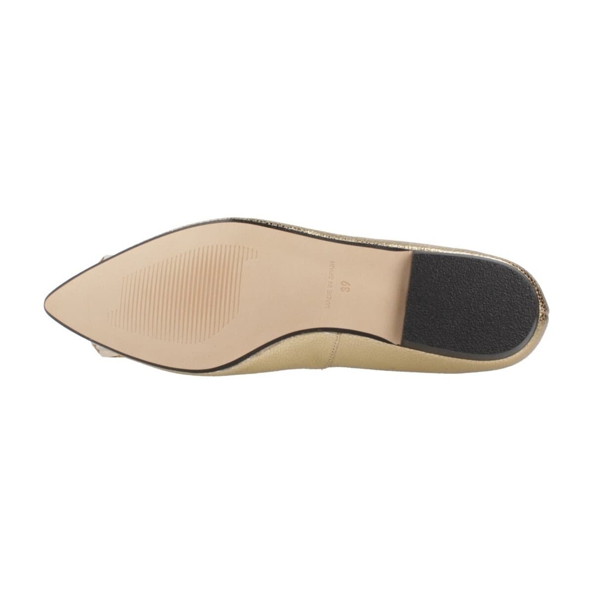 Women's Ballet Flats Miuxa Gold