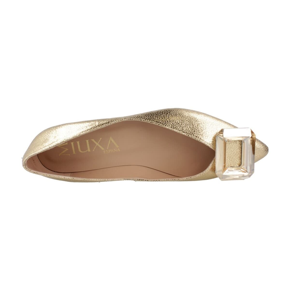 Women's Ballet Flats Miuxa Gold