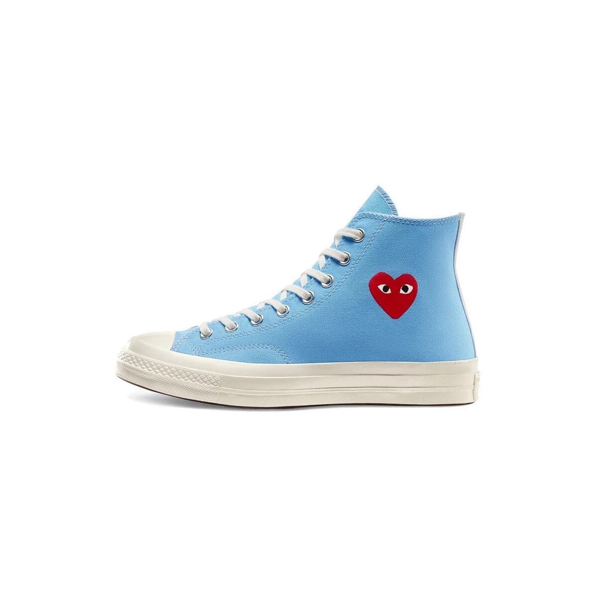 Sneakers Comme Des Garcons Converse Bleu Haute