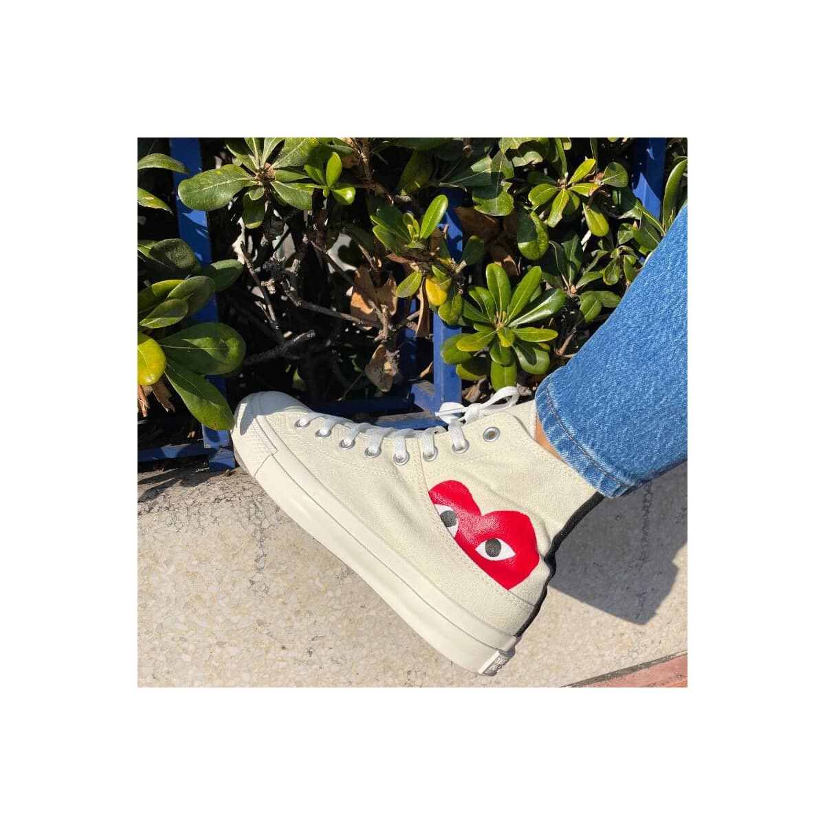 Women's Sneakers Comme Des Garcons Red