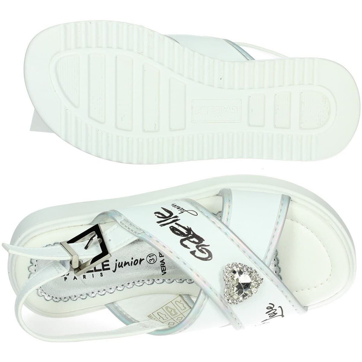 Women's Platforms GaËlle Paris White