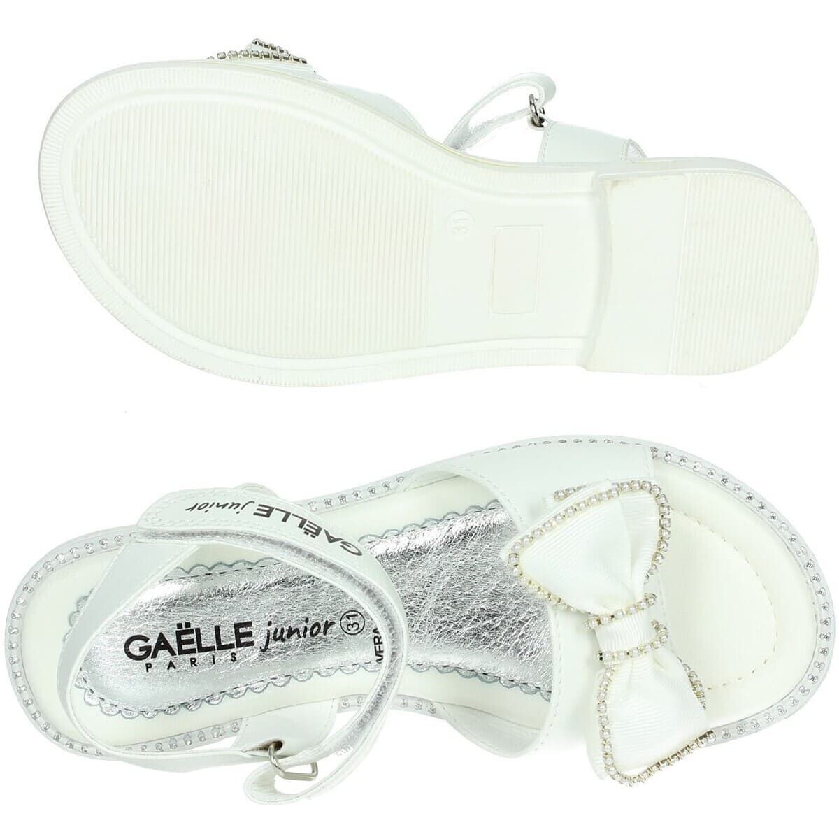 Girls' Sandals GaËlle Paris White