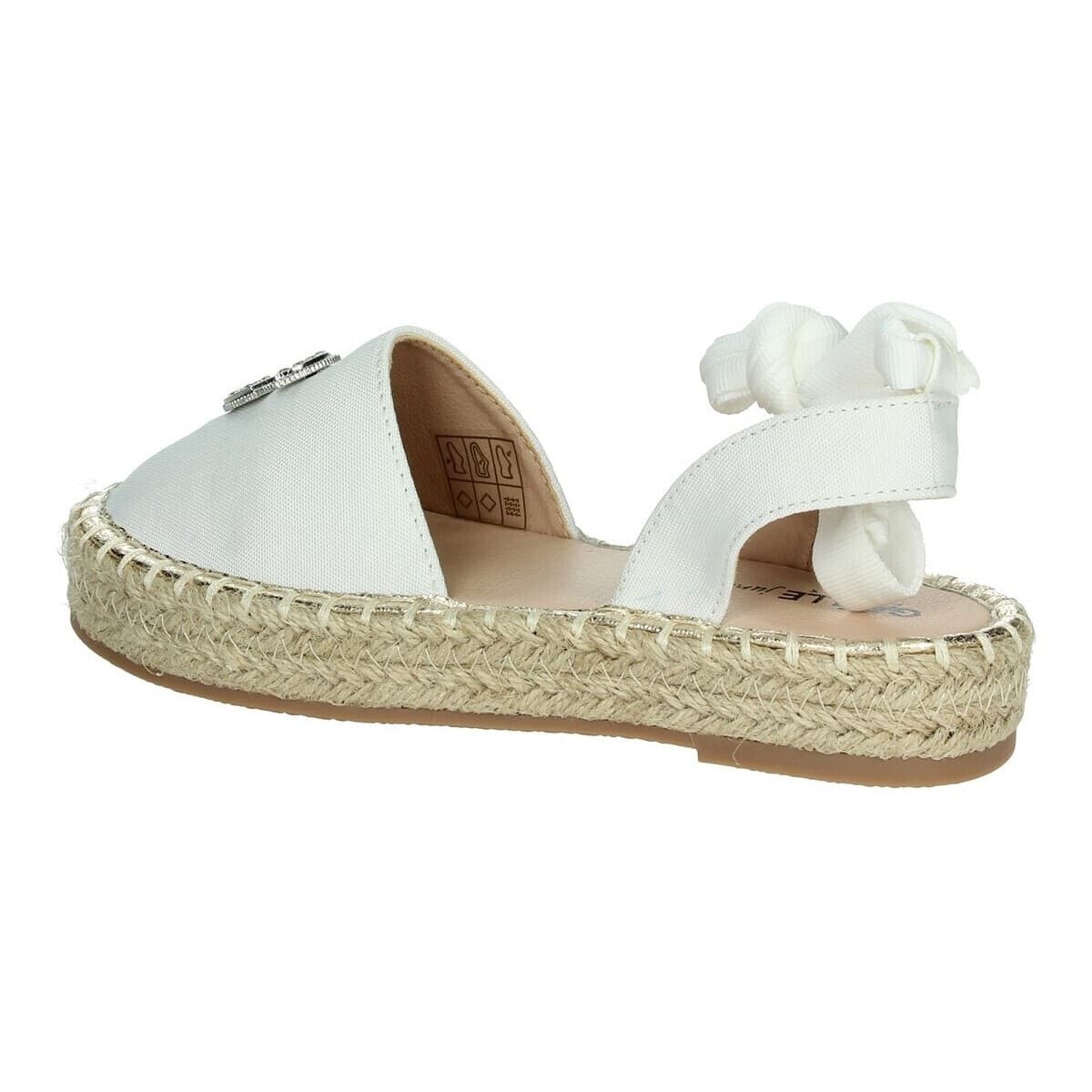 Girls' Espadrilles GaËlle Paris White