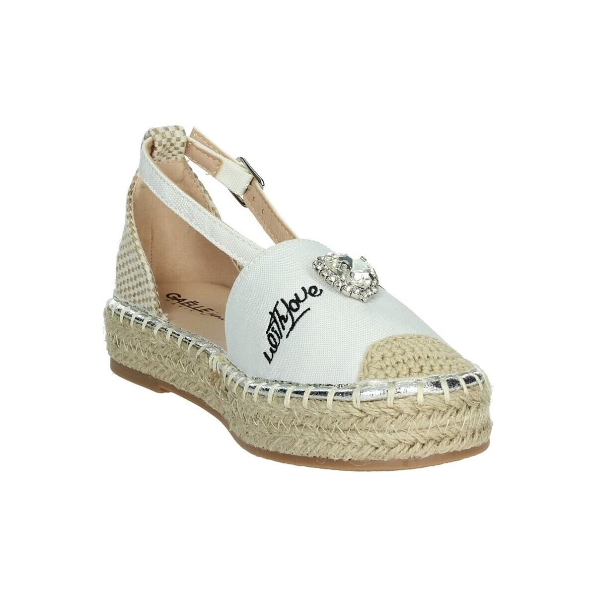 Girls' Espadrilles GaËlle Paris White