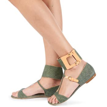 Women's Sandals John Galliano Green