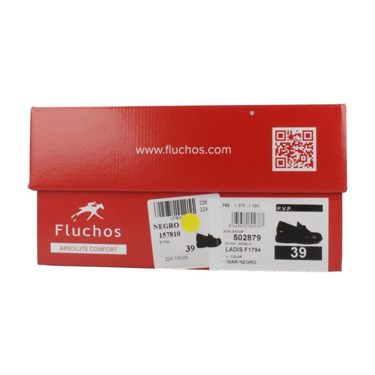 Women's Loafers Fluchos Black