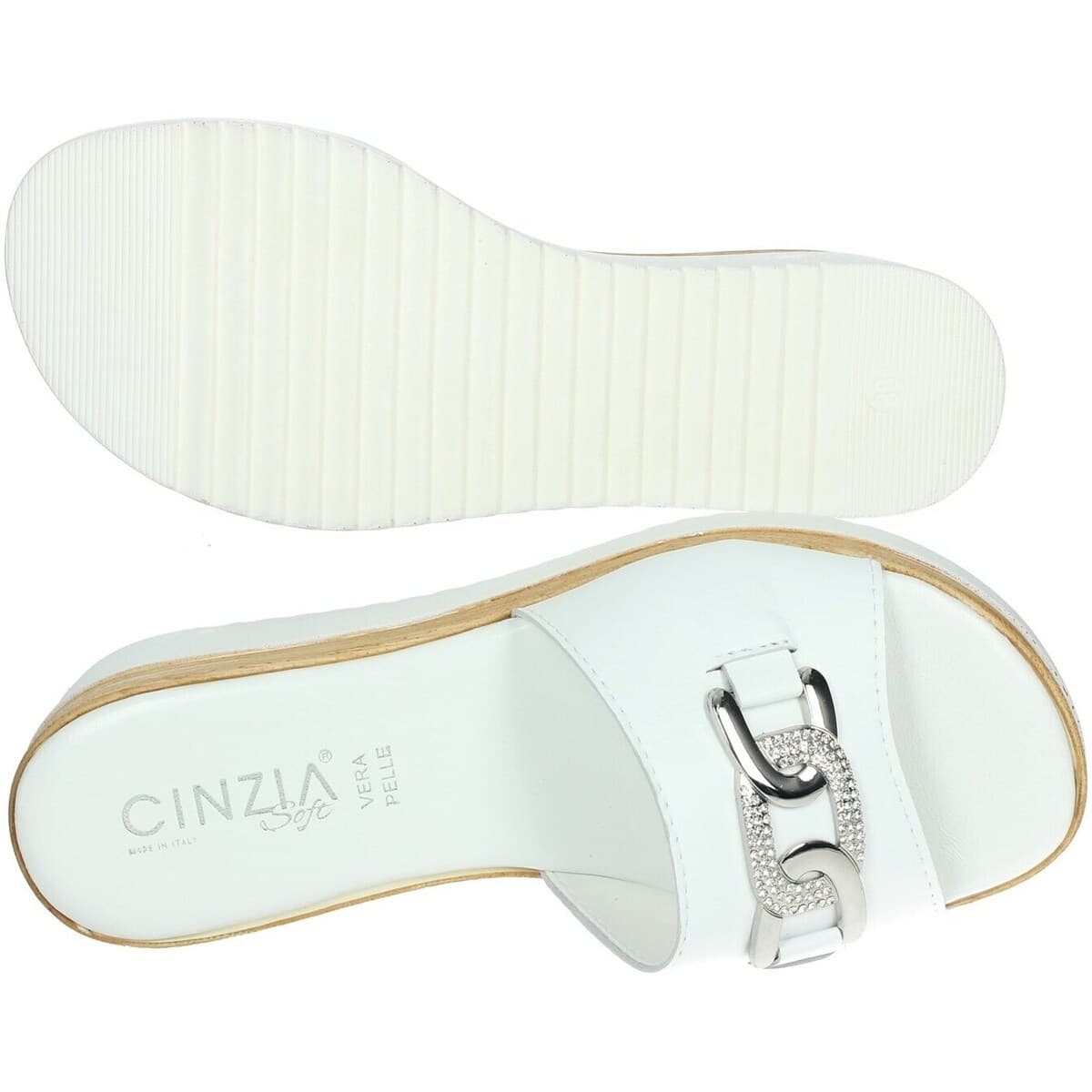 Women's Flip Flops Cinzia Soft White