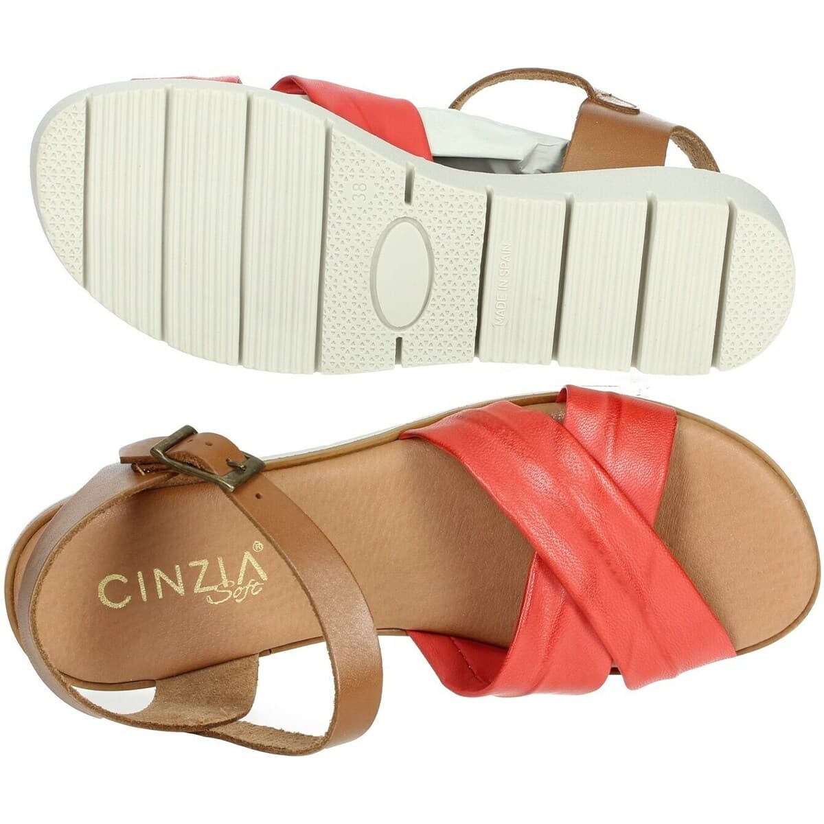 Women's Platforms Cinzia Soft Red