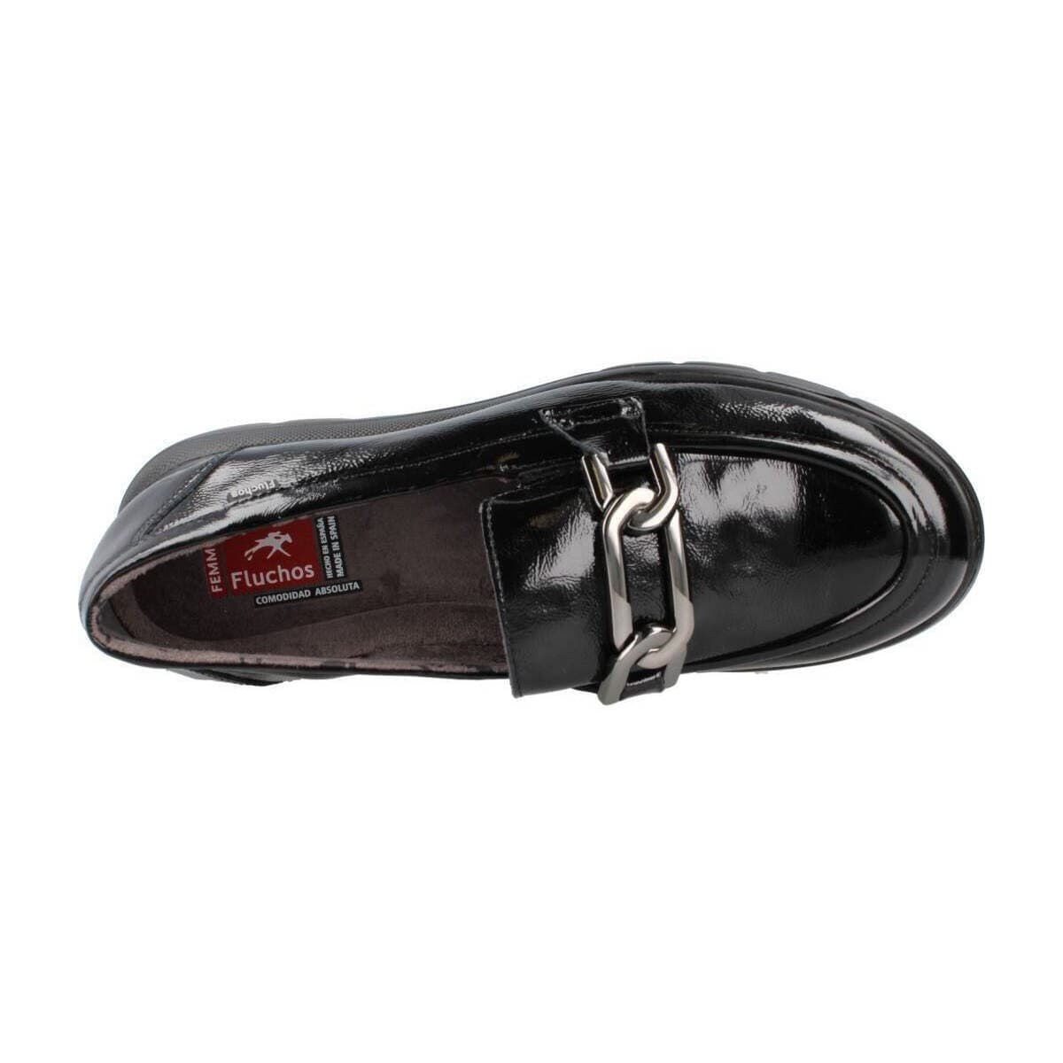 Women's Loafers Fluchos Black