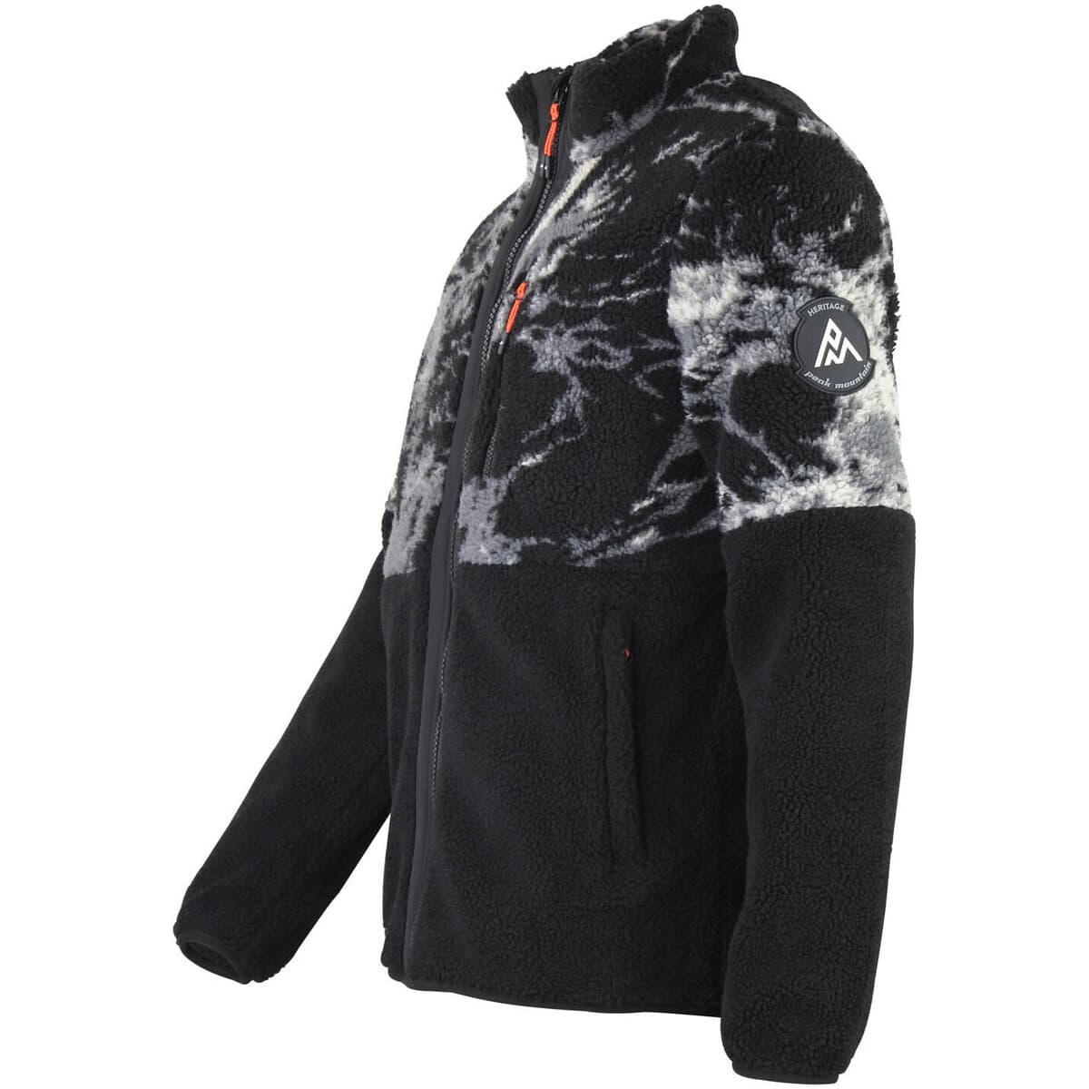 Men's Sweatshirts Peak Mountain Black